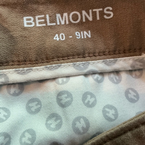 MUGSY Men's Tan Shorts Size 40 - Picture 6 of 9